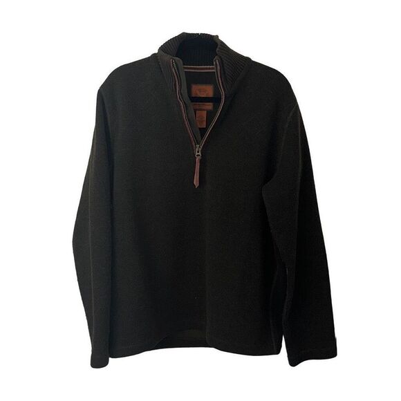 Eddie Bauer Other - Vintage Eddie Bauer Men’s 1/4 Zip Pullover Warm Hiking Cozy Wool Sweater Size M